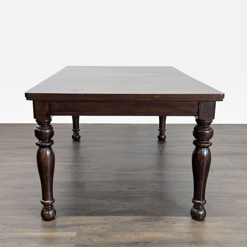 Ashley Furniture 7-Piece Dark Wood Dining Set with 6 Chairs