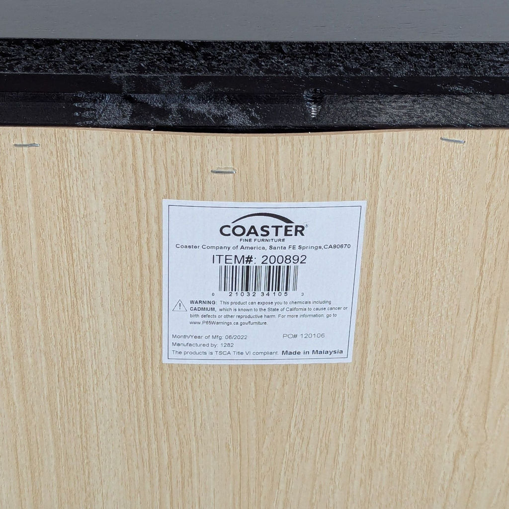 Coaster Barzini Two Drawer Nightstand