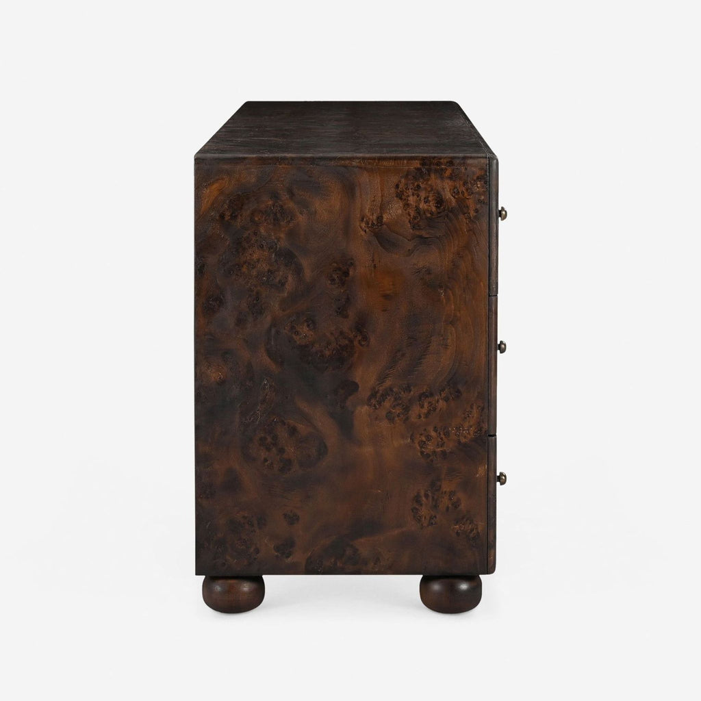 Lulu and Georgia Hobbes Dark Wood 6-Drawer Dresser