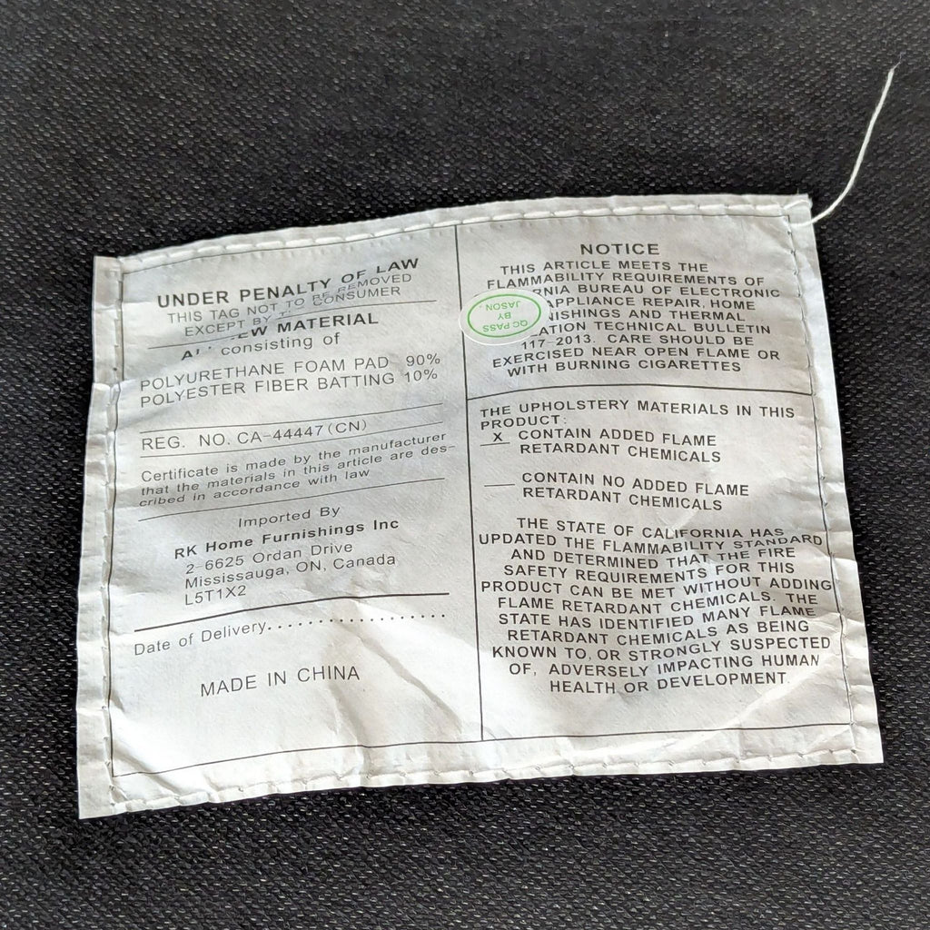 RK Home Furnishings Dining Chair