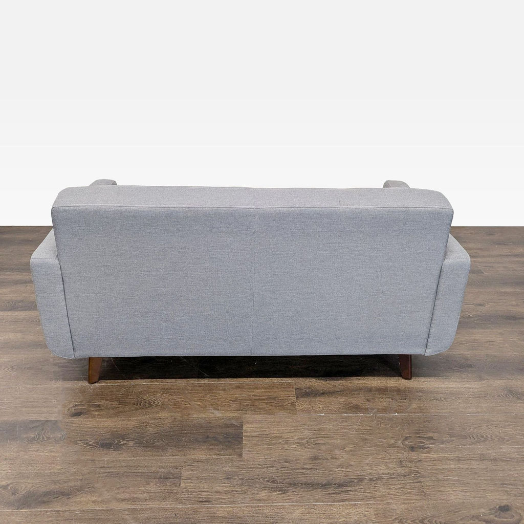 Living Spaces Allie Modern Gray Loveseat – Stylish and Comfortable Seating