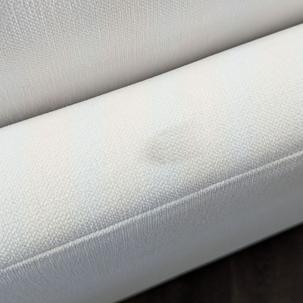 Restoration Hardware Maxwell White Sectional Sofa - Modern L-Shaped Couch