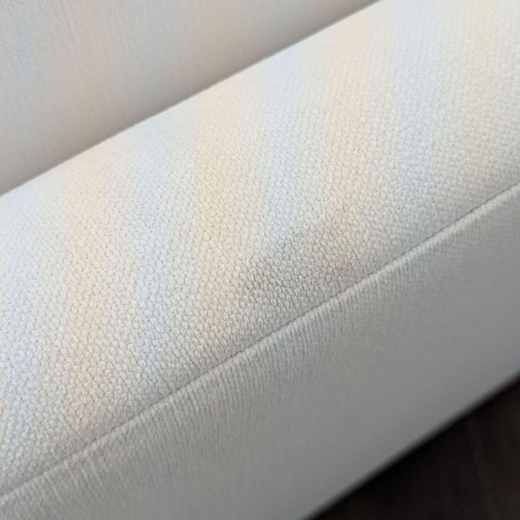 Restoration Hardware Maxwell White Sectional Sofa - Modern L-Shaped Couch