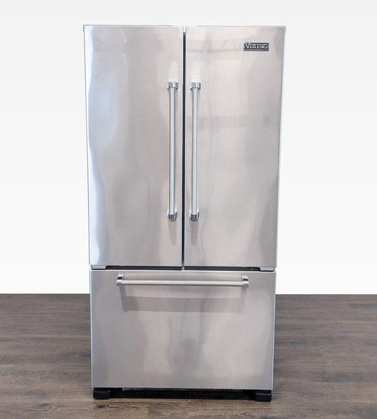 Viking Stainless Steel French Door Refrigerator with Bottom Freezer