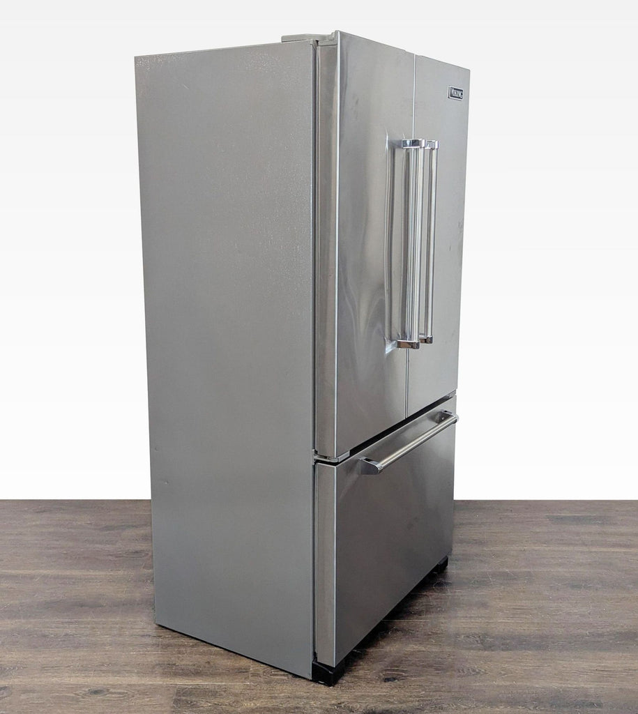 Viking Stainless Steel French Door Refrigerator with Bottom Freezer
