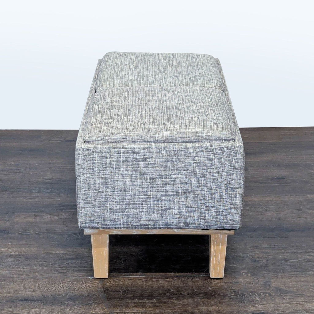 Mid-Century Style Storage Ottoman/Coffee Table