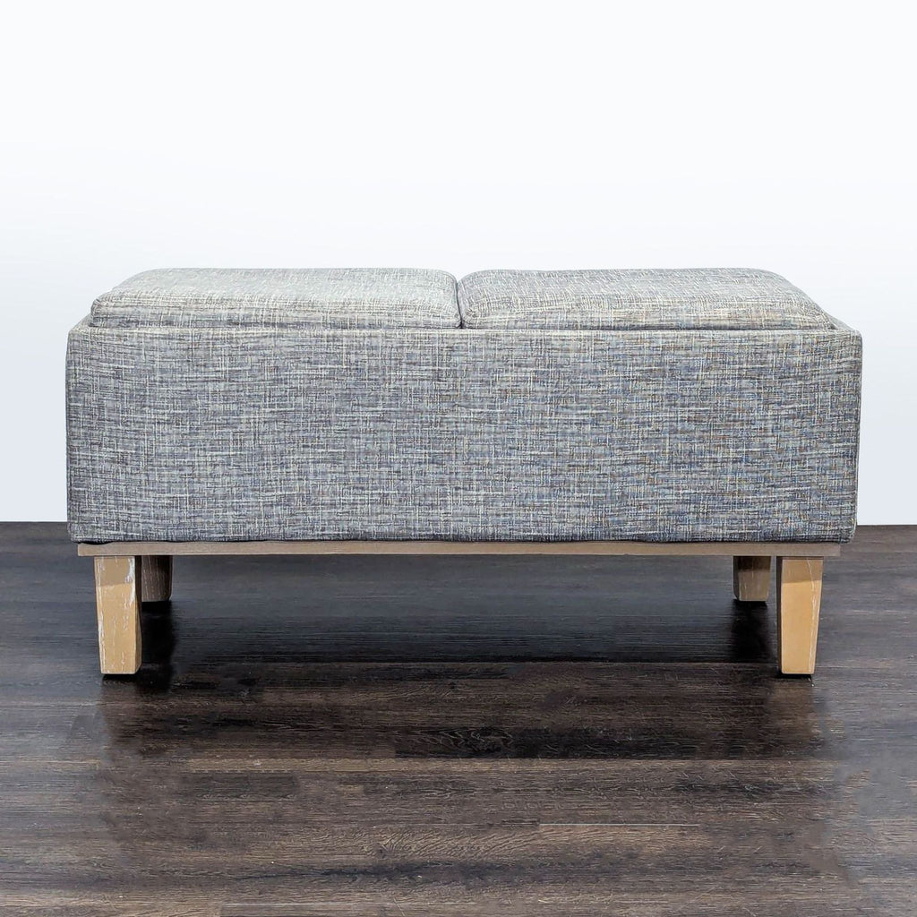 Mid-Century Style Storage Ottoman/Coffee Table