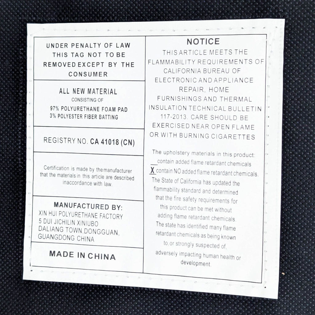 Mid-Century Style Storage Ottoman/Coffee Table