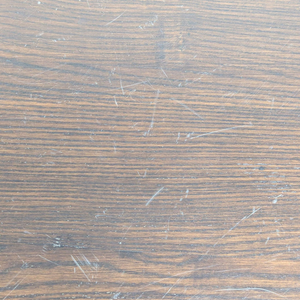 Round Wooden Dining Table with Shelf