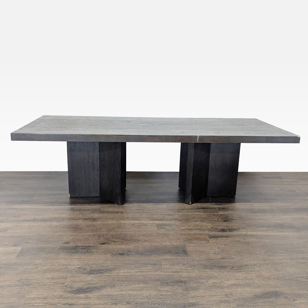 Restoration Hardware Rectangular Wood Dining Table