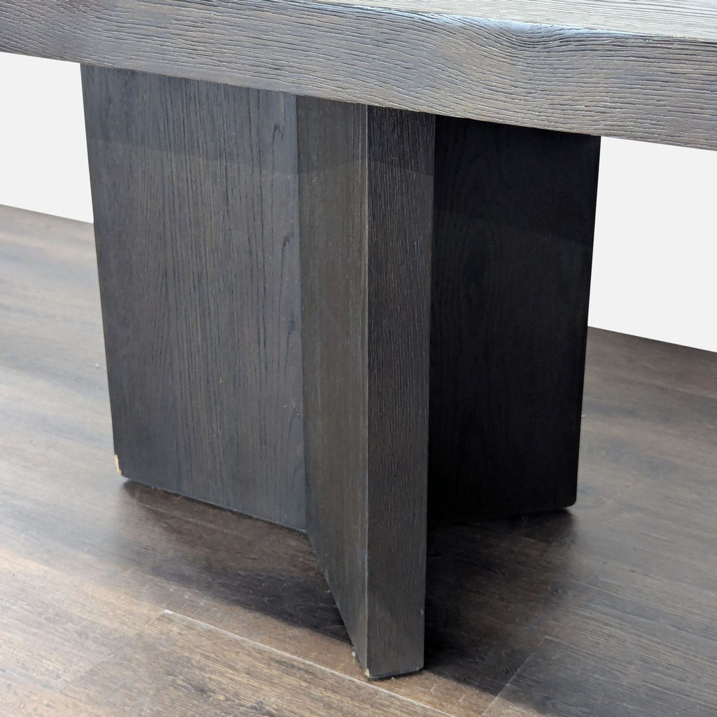 Restoration Hardware Rectangular Wood Dining Table