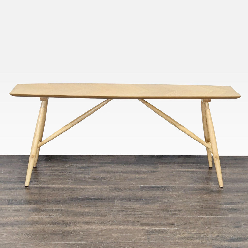 West Elm Organic Shape Console Table