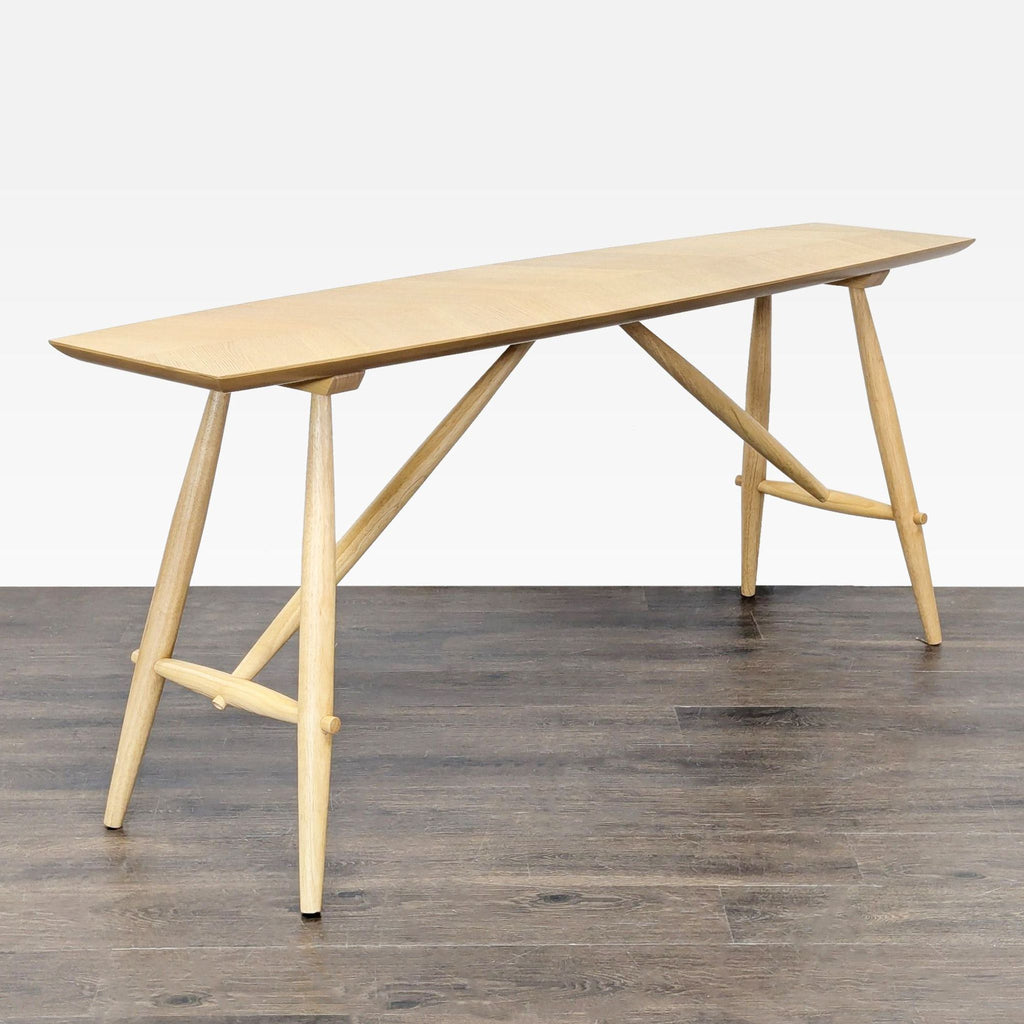 West Elm Organic Shape Console Table