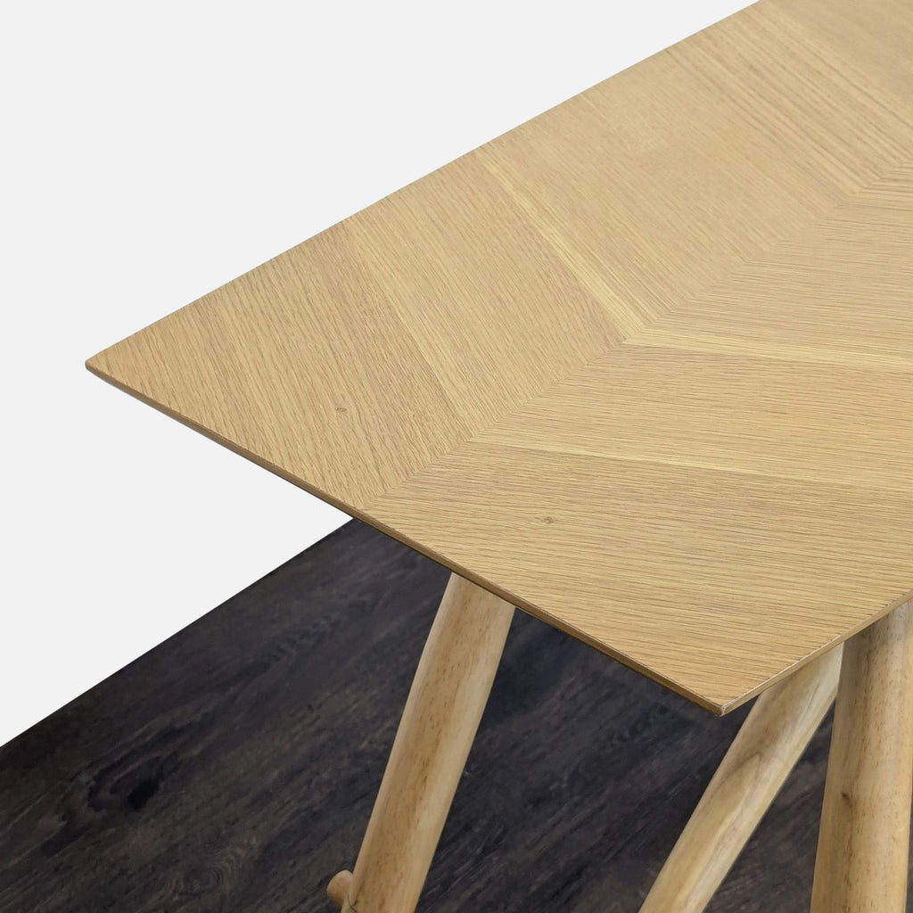 West Elm Organic Shape Console Table