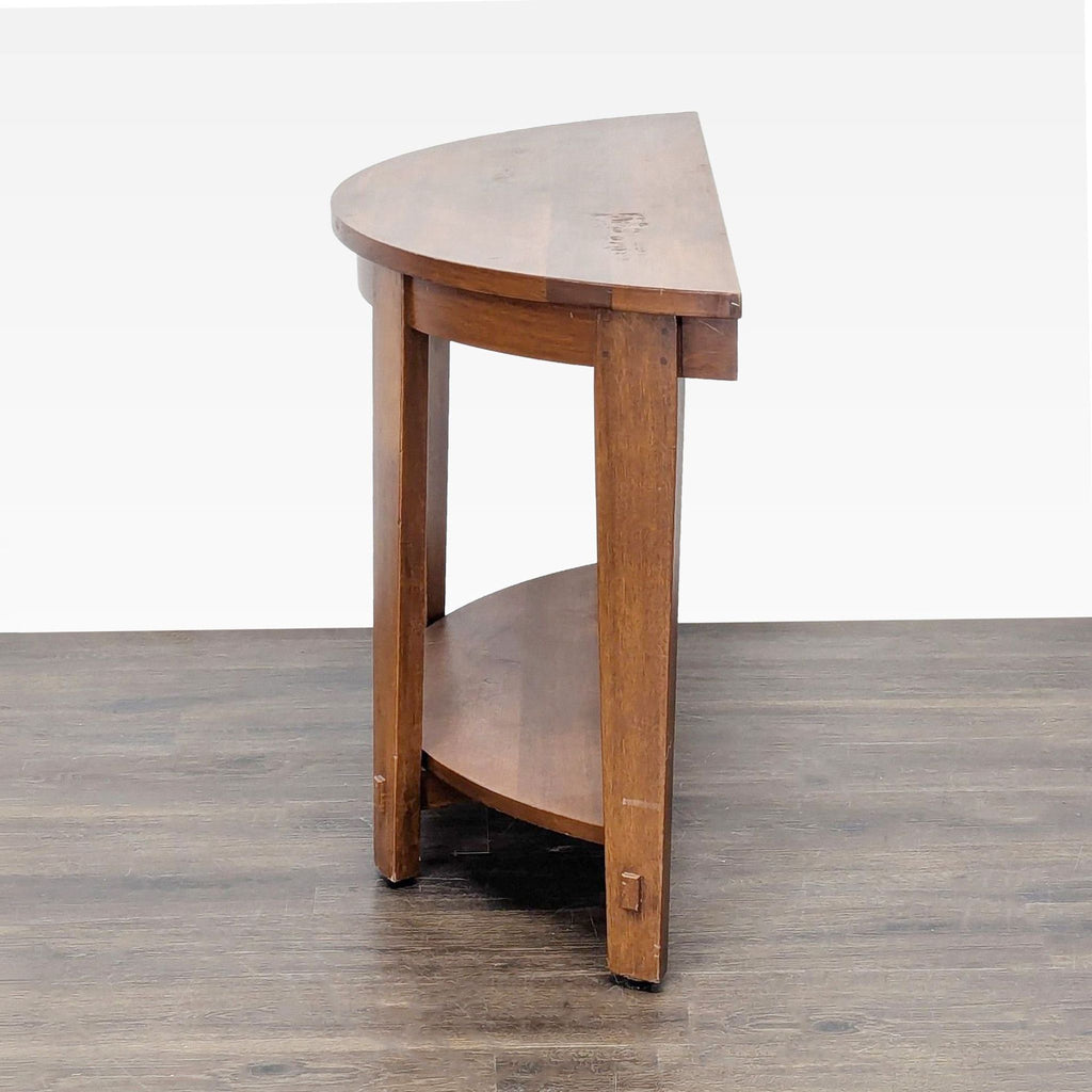 Pottery Barn Henry Demilune Console Table