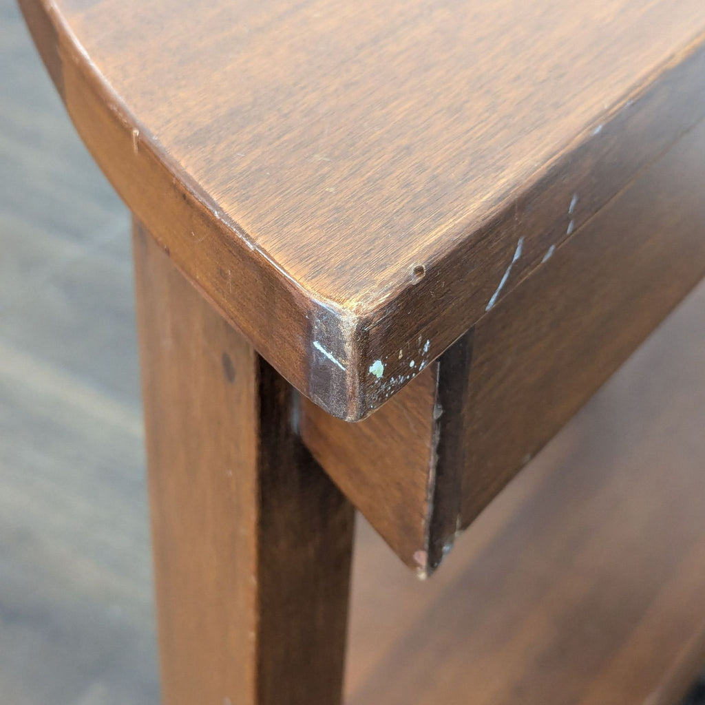 Pottery Barn Henry Demilune Console Table