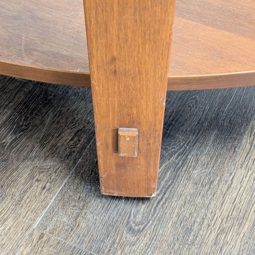 Pottery Barn Henry Demilune Console Table