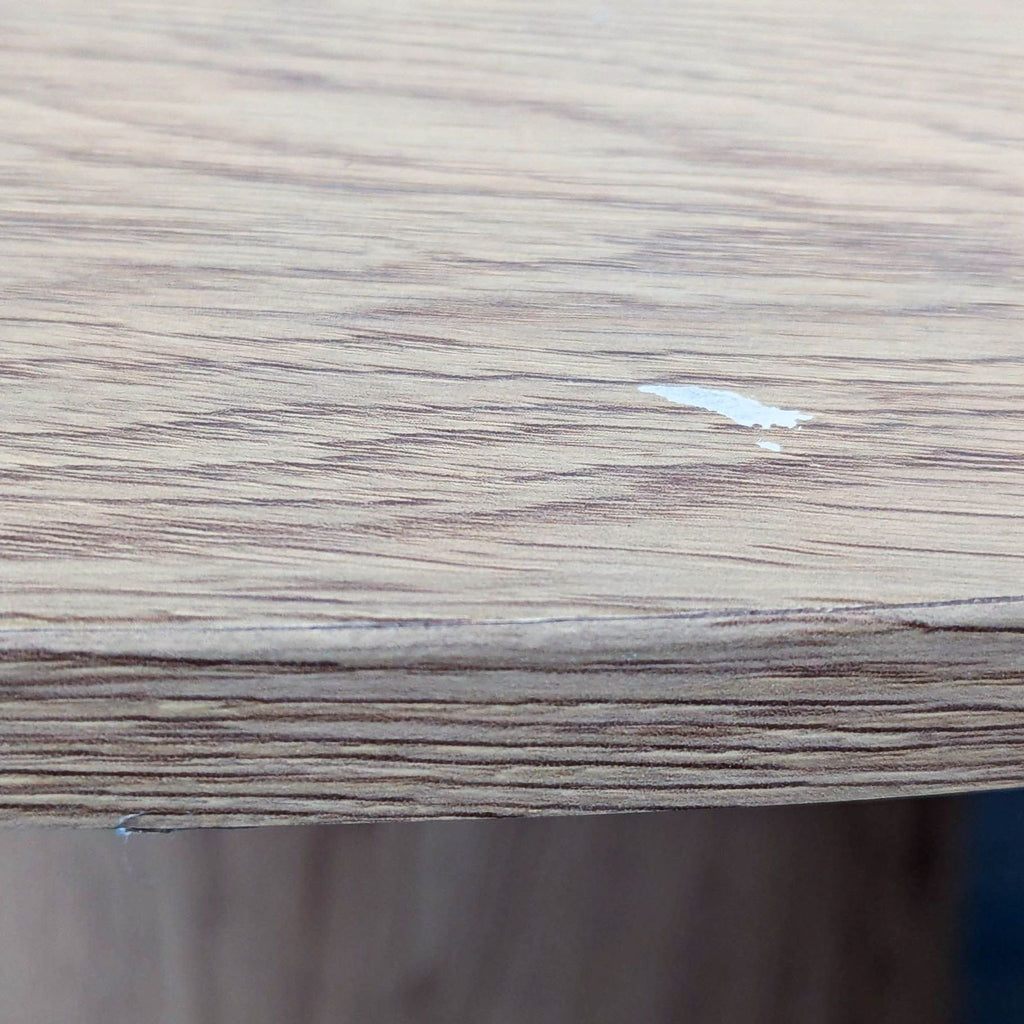 Cone Base Wood Dining Table
