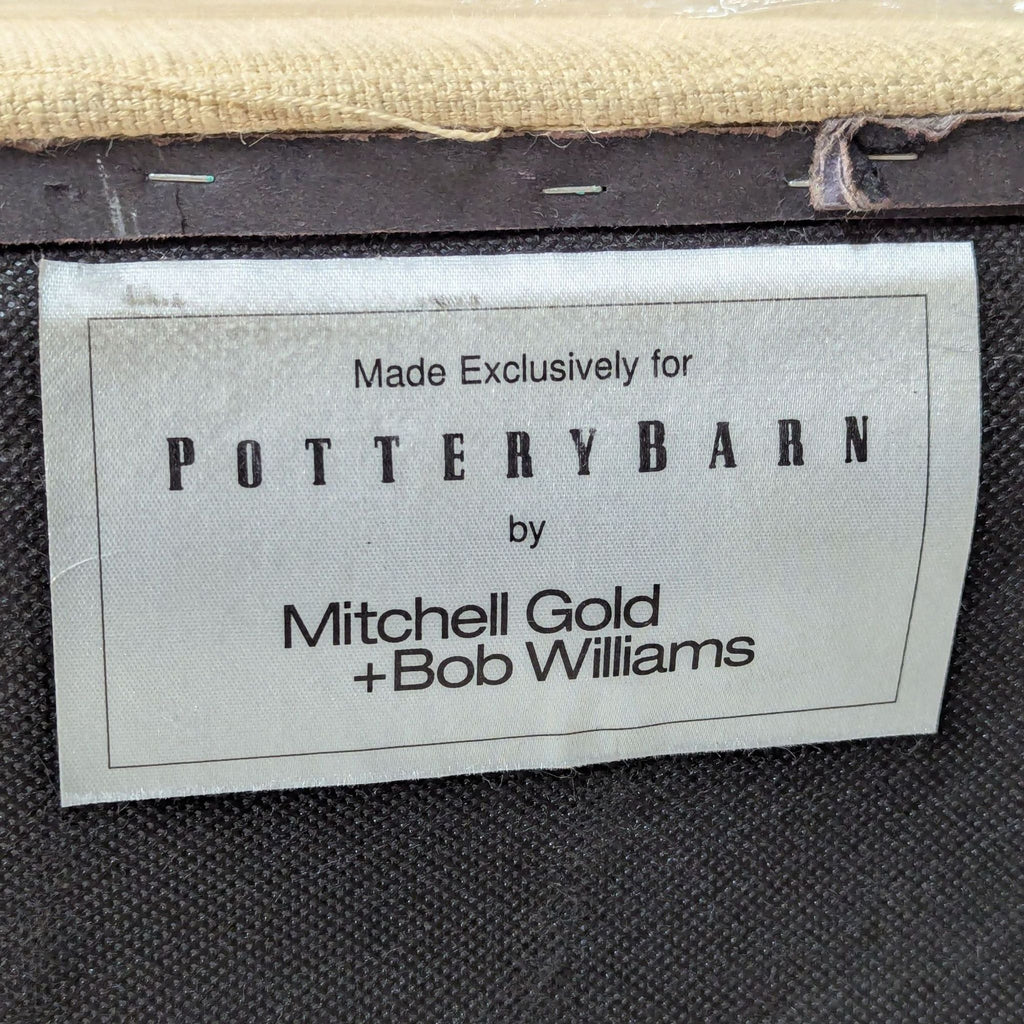 Pottery Barn Mitchell Gold + Bob Williams Tufted Ottoman/Coffee Table