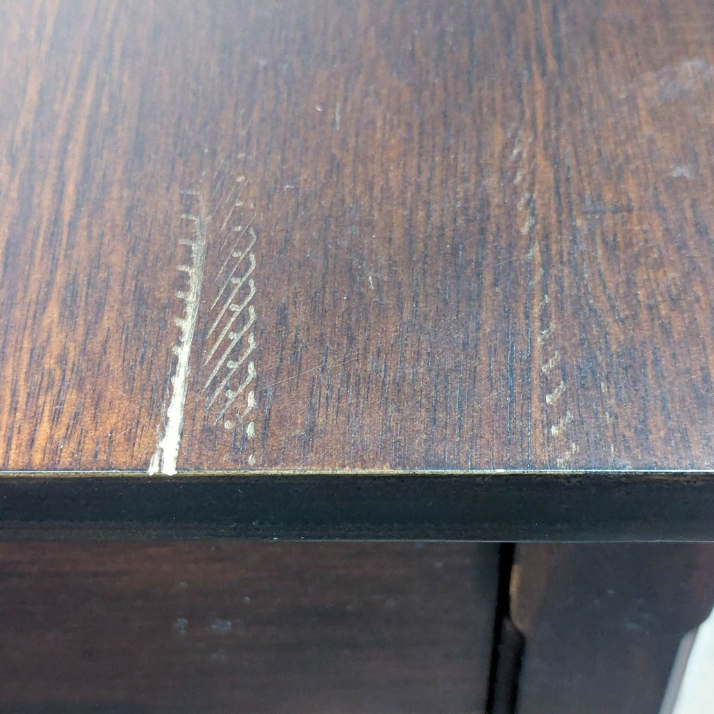 Wood One Drawer Coffee Table with Shelf