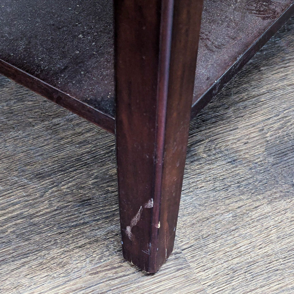 Wood One Drawer Coffee Table with Shelf