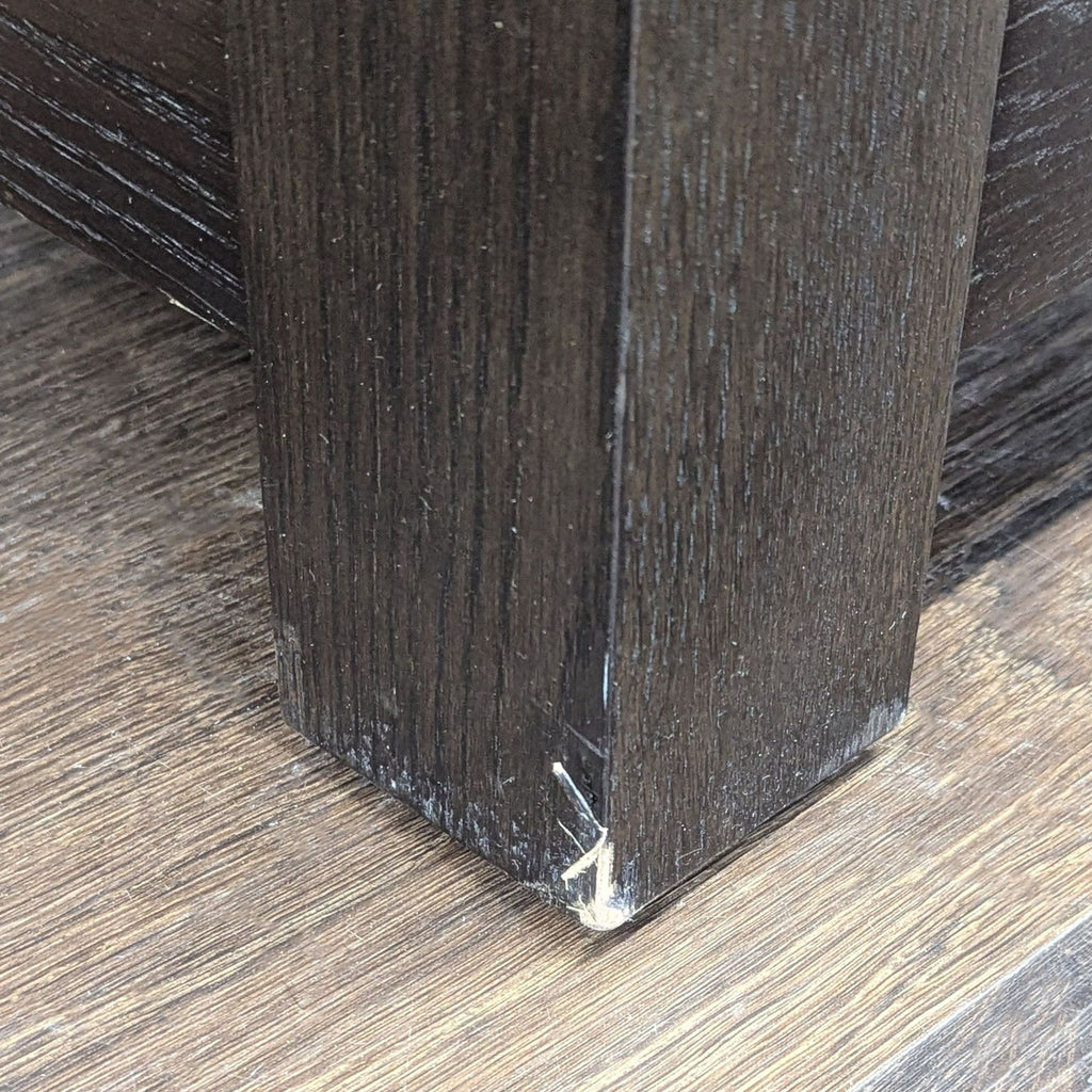One Drawer Wood Side Table with Shelf