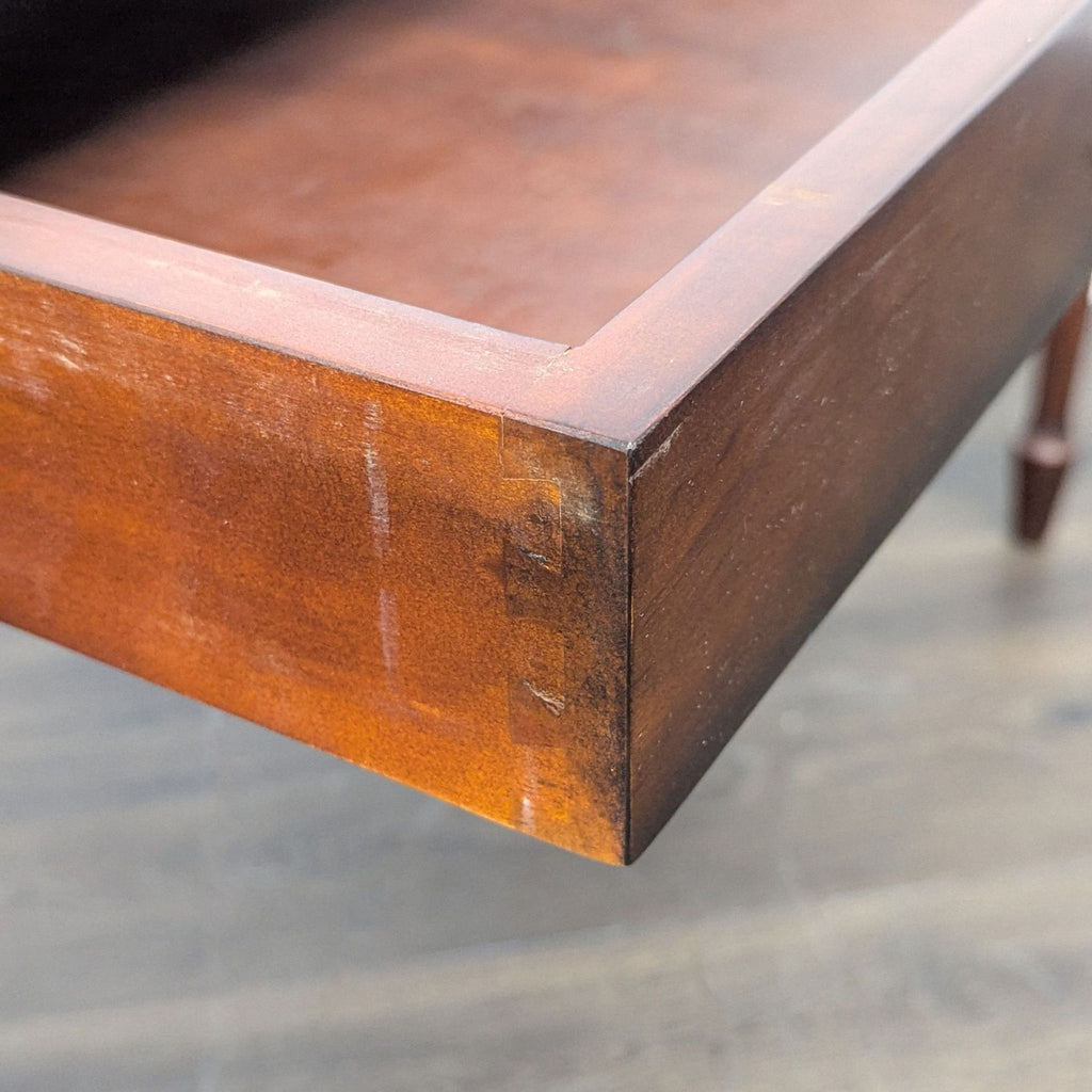 One Drawer Wood Console Table