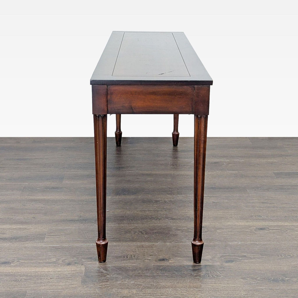 One Drawer Wood Console Table