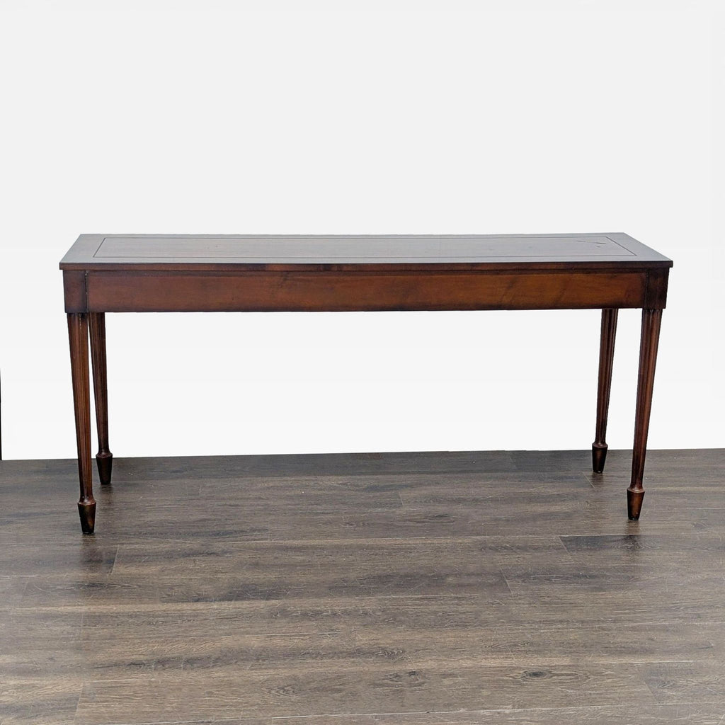 One Drawer Wood Console Table