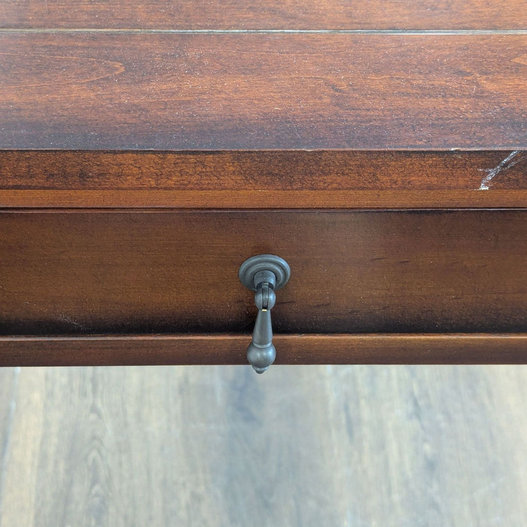 One Drawer Wood Console Table