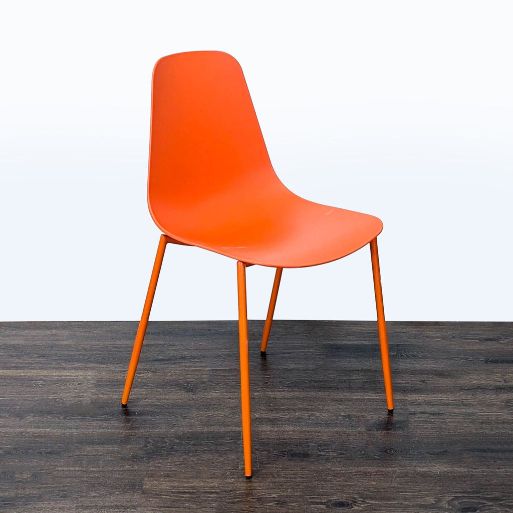 Certainly! However, as you haven't provided the images or a full description, I'll create three general examples based on the item being a dining chair. Please replace these with more specific details if you provide the images or further info.