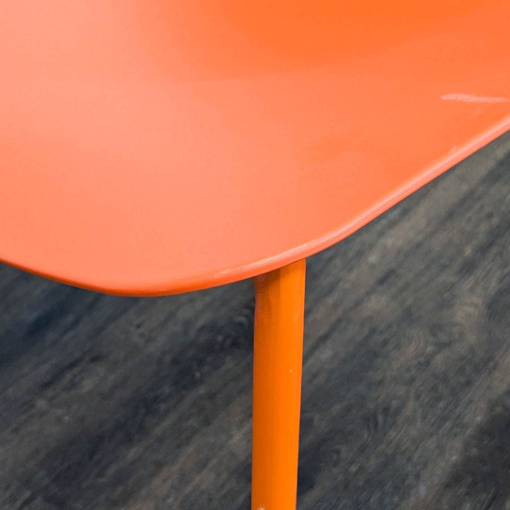 Bucket Dining Chair on Metal Frame