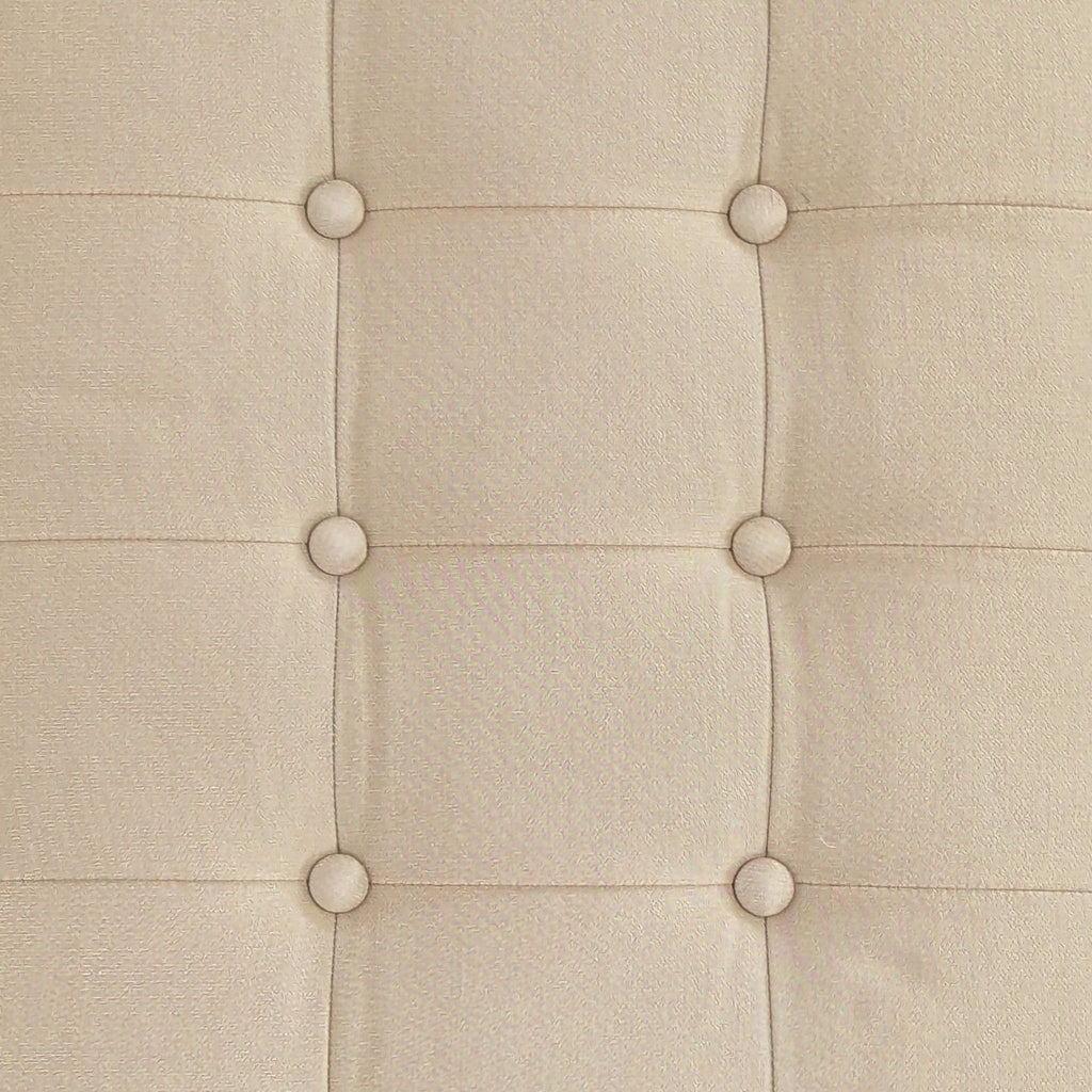 Button Tufted Bench on Wood Base - Accepted Offer (34.34% discount)