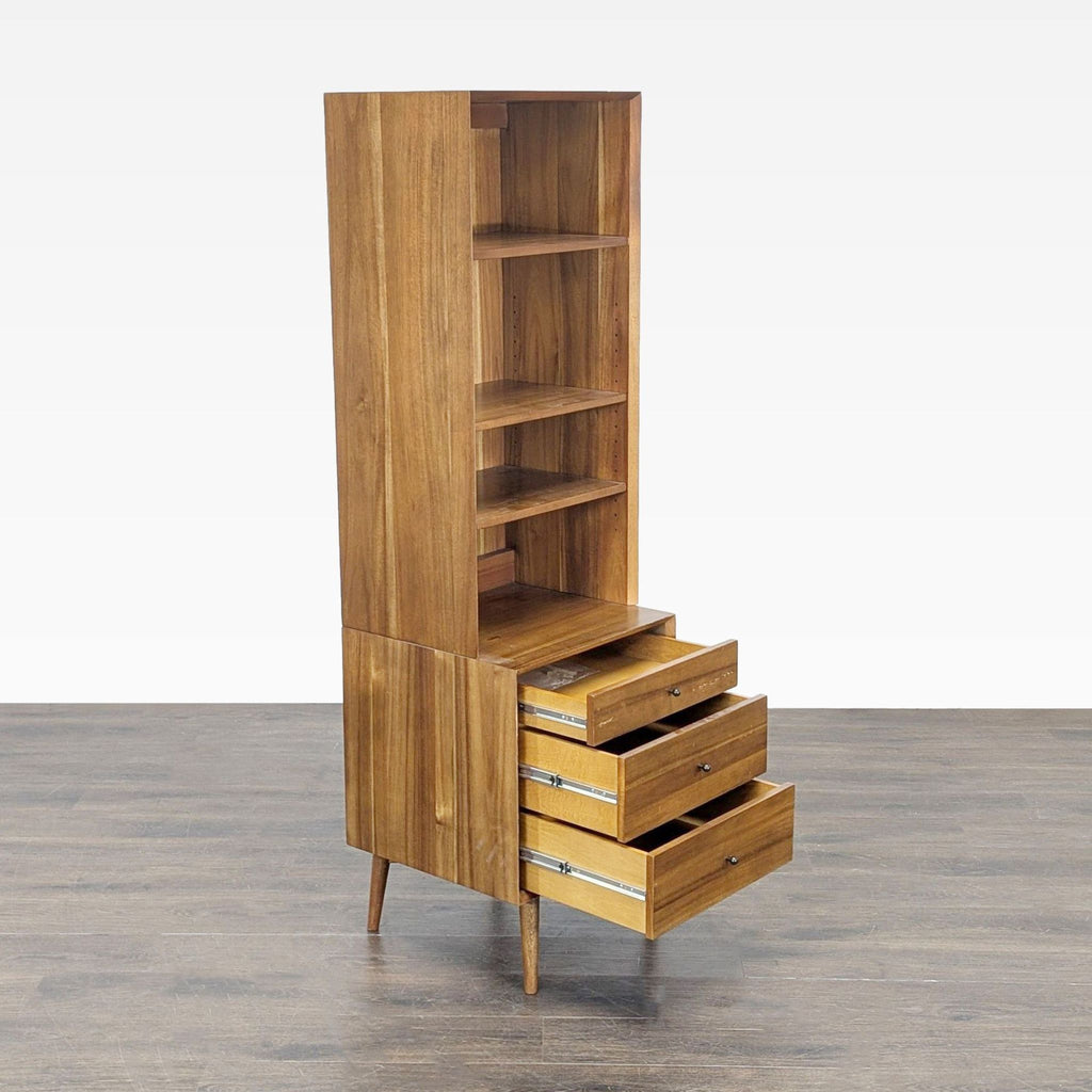 West Elm Mid-Century Narrow Bookcase