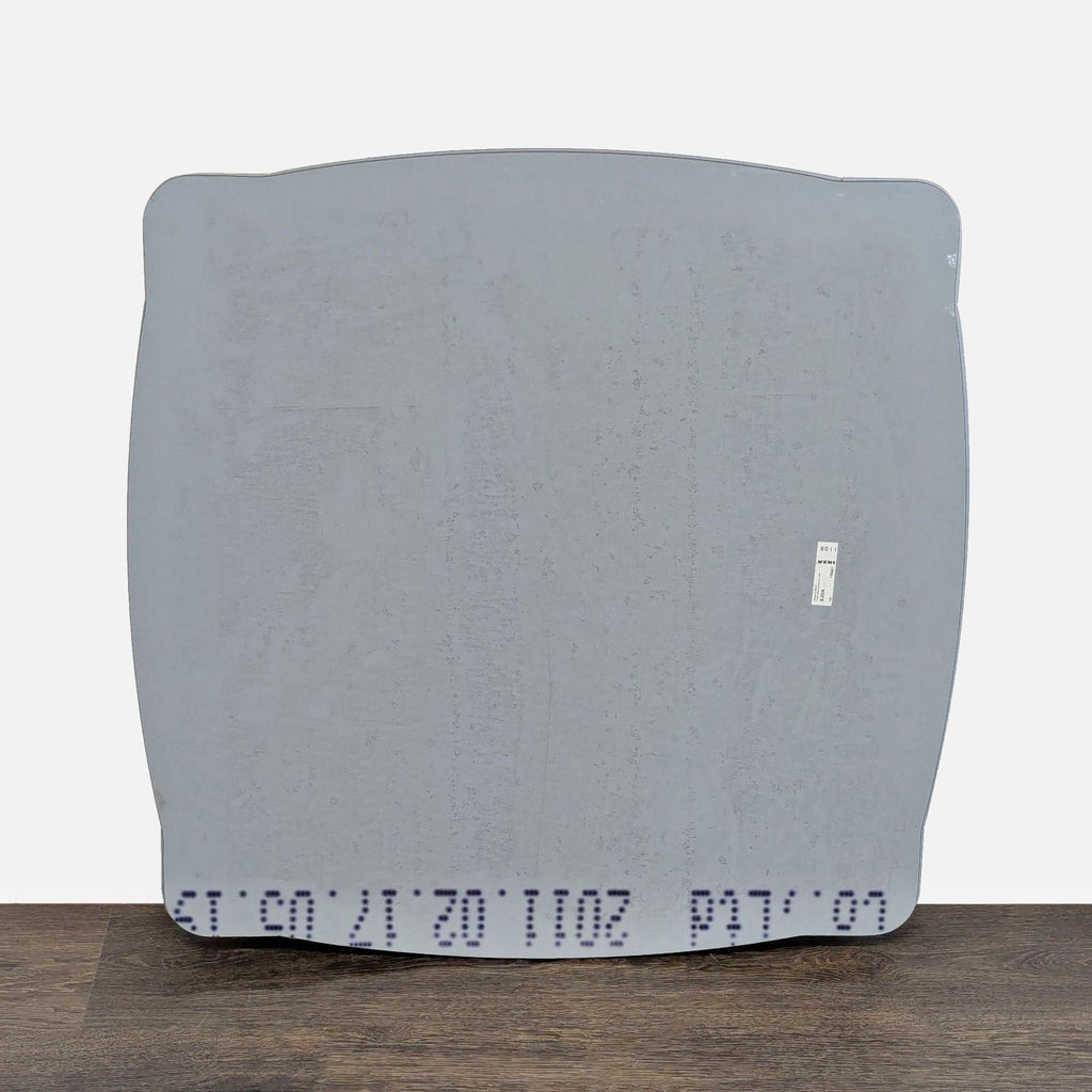 3. Ikea mirror with faceted, beveled surfaces, adding depth and elegance to any room.