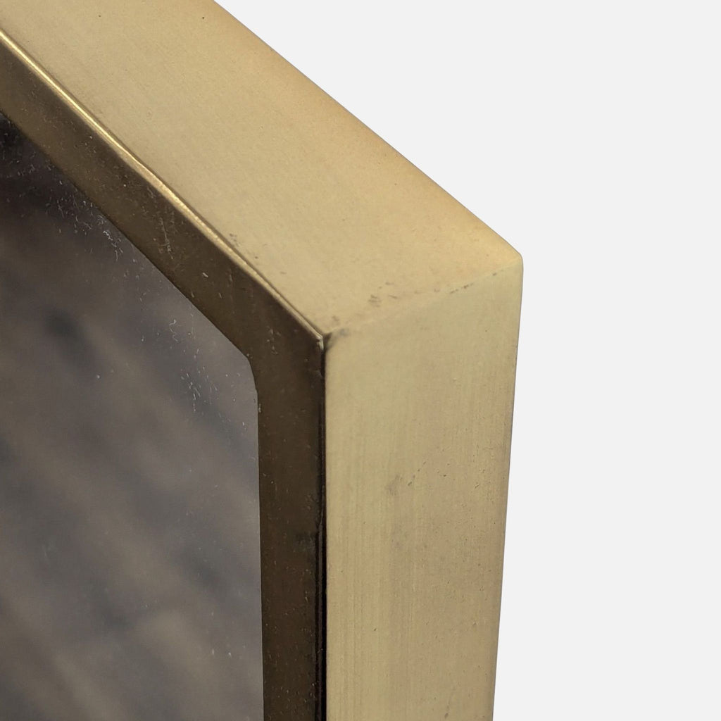 West Elm Full-Length Floor Mirror in Brass