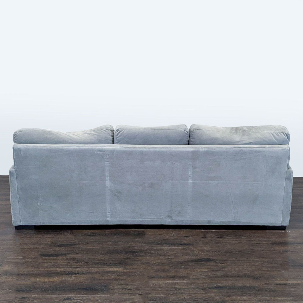Lving Spaces Gray Sectional Sofa with Chaise - Modern and Comfortable