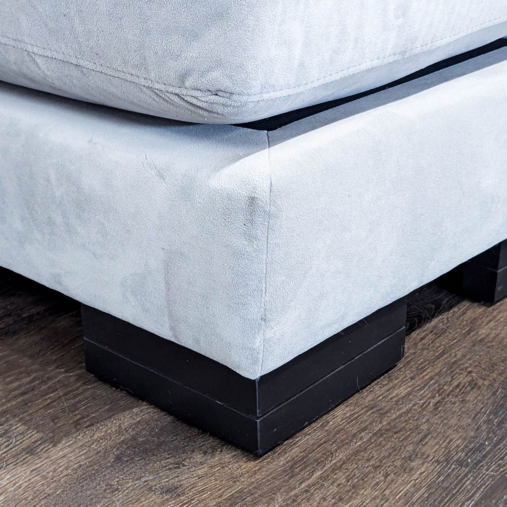 Lving Spaces Gray Sectional Sofa with Chaise - Modern and Comfortable