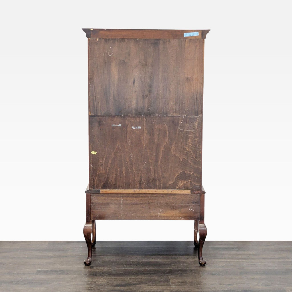 Statton Furniture Queen Anne Style Armoire Wardrobe