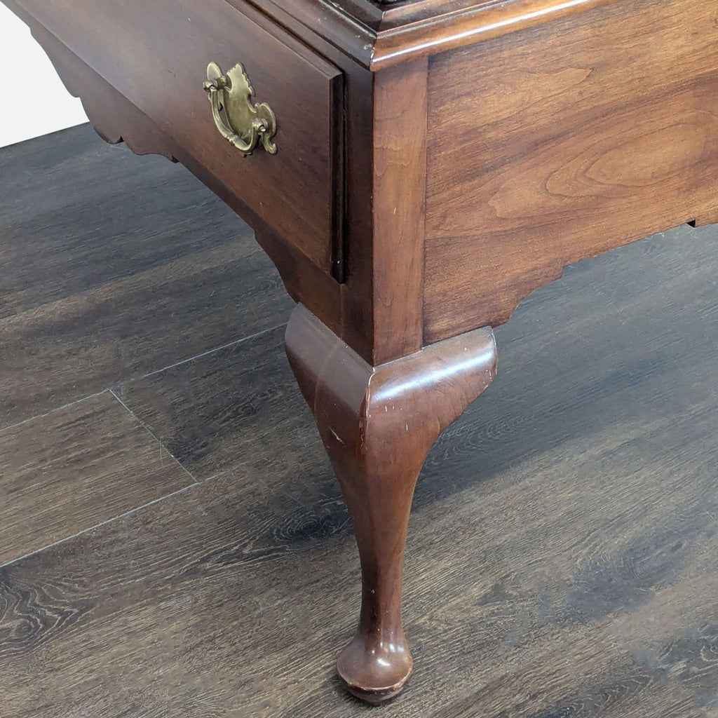 Statton Furniture Queen Anne Style Armoire Wardrobe