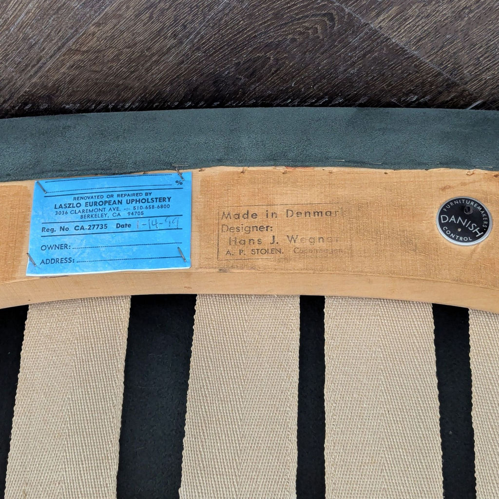 Hans J. Wegner Vintage Papa Bear Chair
