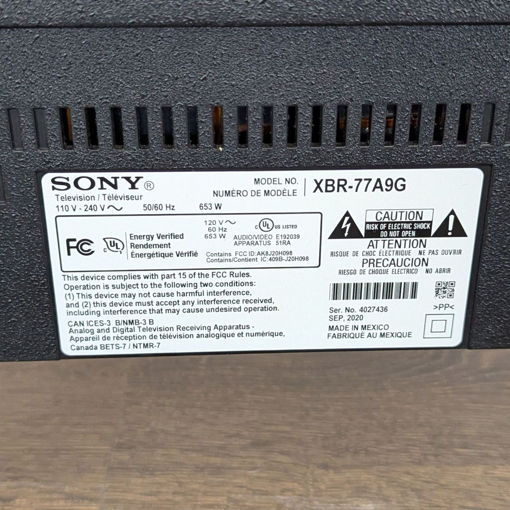 Sony 65-Inch 4K Smart TV with Android TV and Streaming Apps - Accepted Offer (25.65% discount)