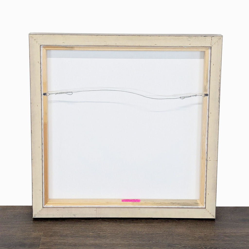 Minimalist Black and White Abstract Brushstroke Painting, Framed Art