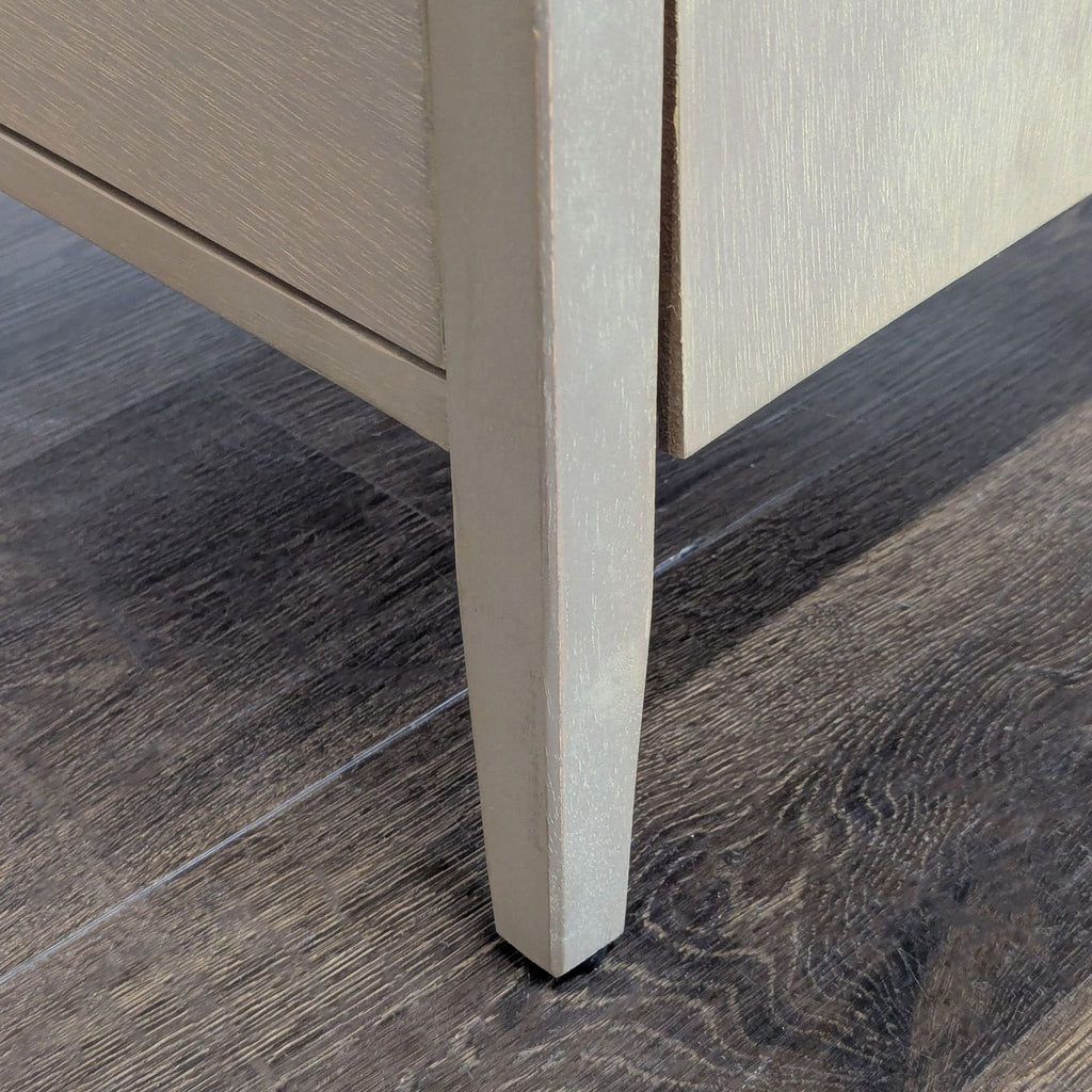 Crafted Home York Three Drawer Wooden Accent Table/Nightstand