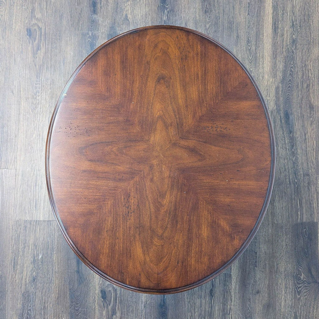 Hekman Oval Drum Table