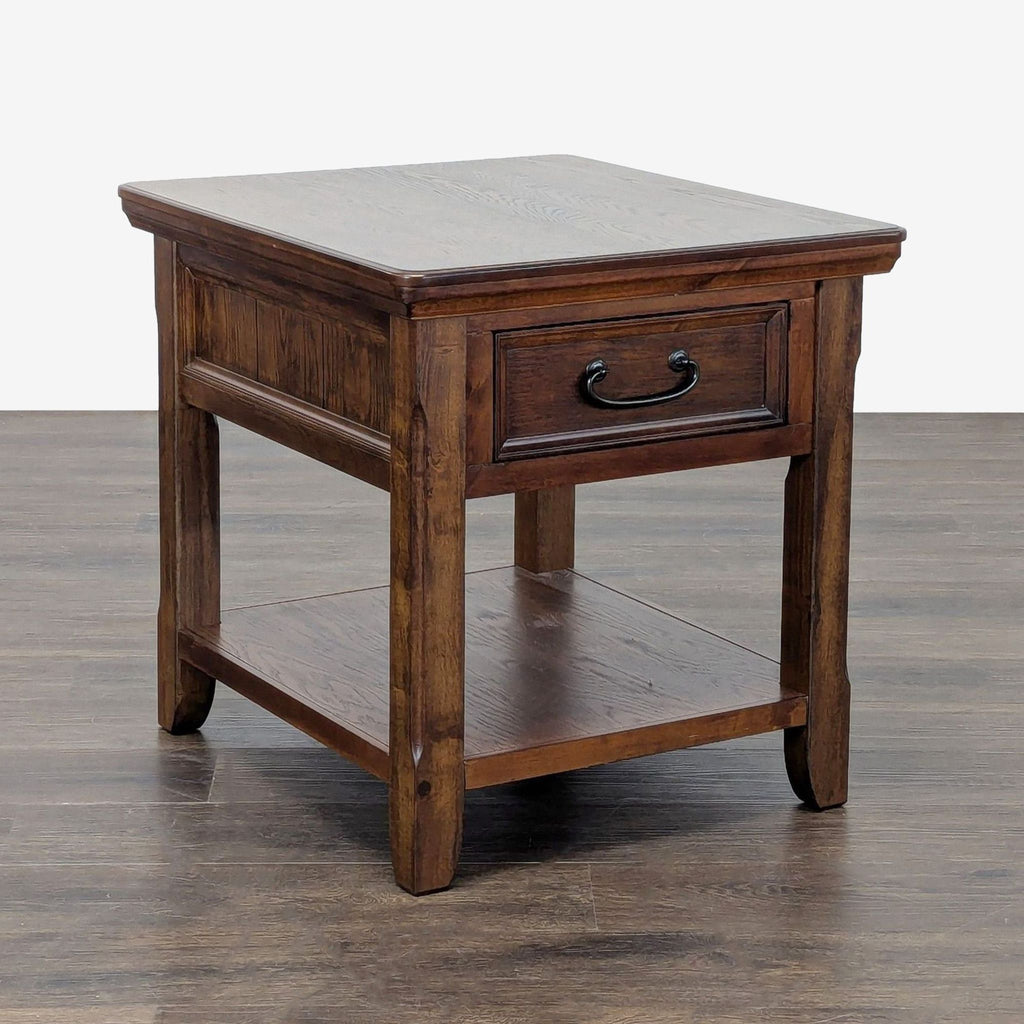 Ashley Furniture Woodboro End Table with Shelf