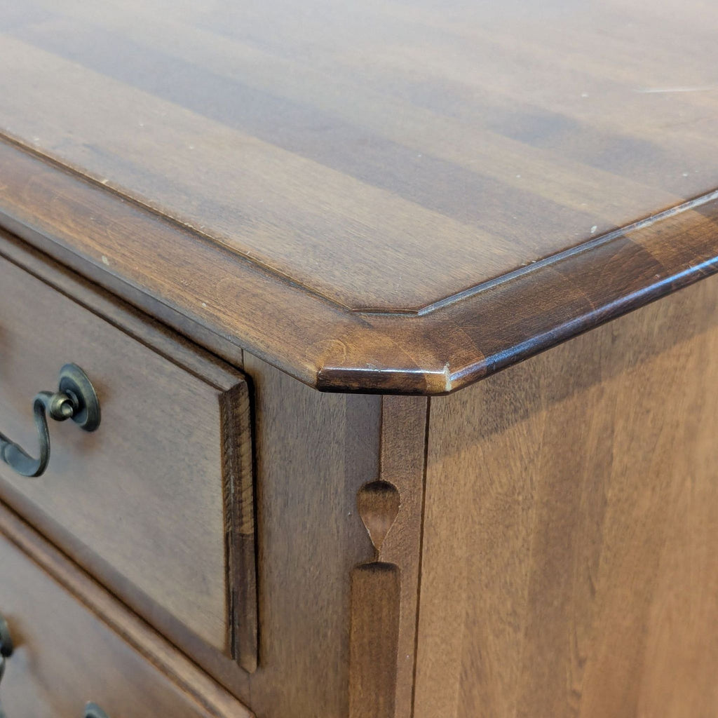 Nichols & Stone Solid Wood 8-Drawer Dresser – Classic Chestnut Finish