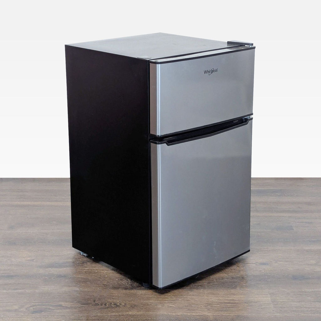 Whirlpool Compact Double Door Mini Refrigerator - Silver