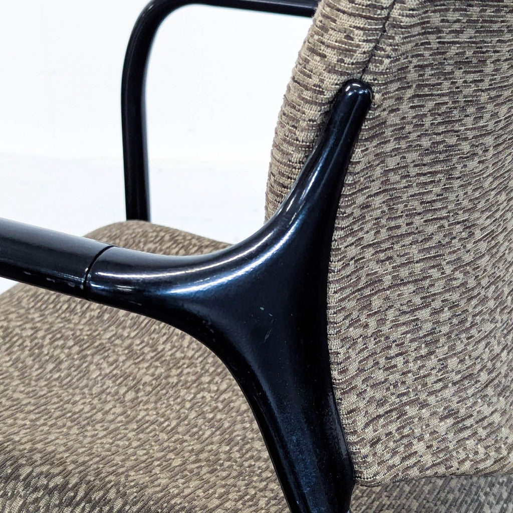 Herman Miller Aside Comfortable Office Guest Chair with Metal Frame and Armrests