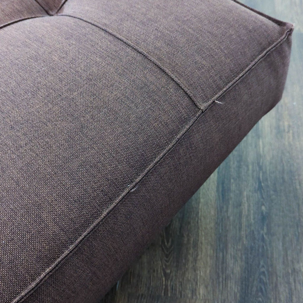 Innovation Splitback Modern Brown Sofa Bed with Metal Legs